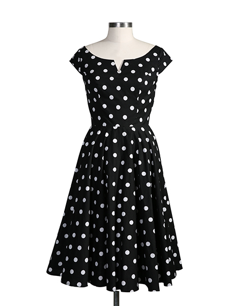 Polka dot dress