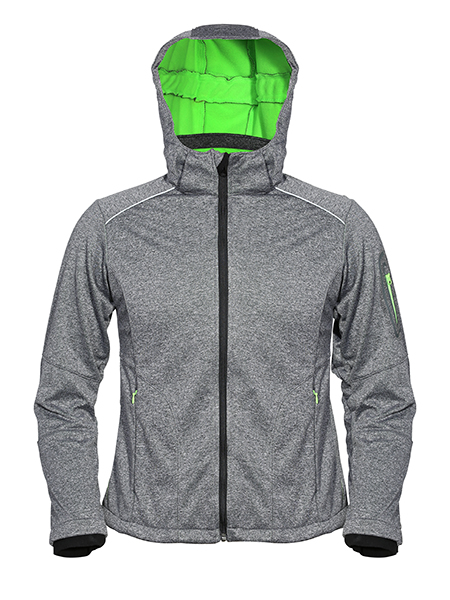 women's softshell sports jacket, with windproof and breathable function