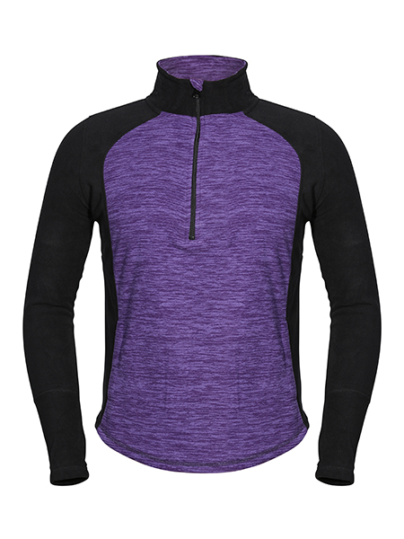 men's fleece pullover, half-zip