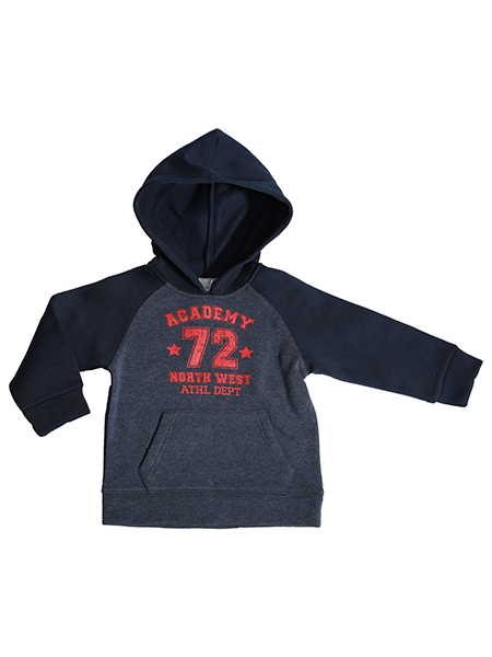 Children's hoodie with print artwork