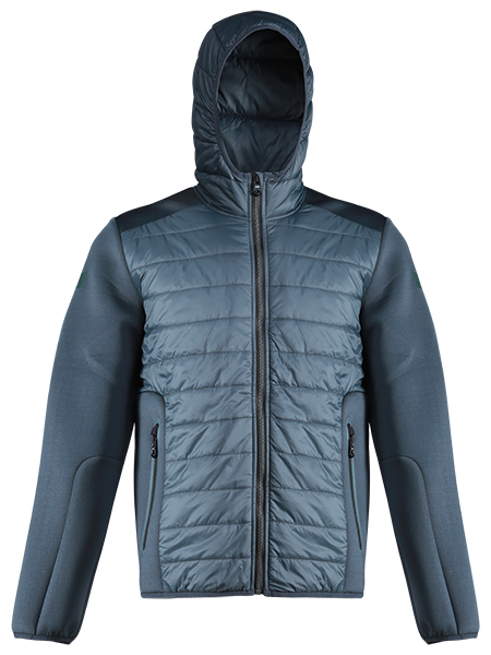 Men's Hybrid jacket with hood