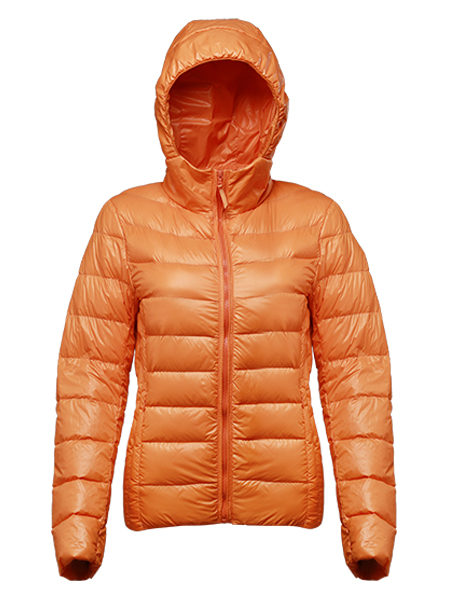 women's puffer jacket with hood