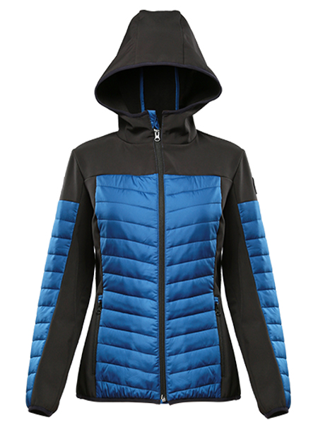 women's hybrid sports jacket