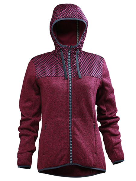 women's hybrid sports jacket