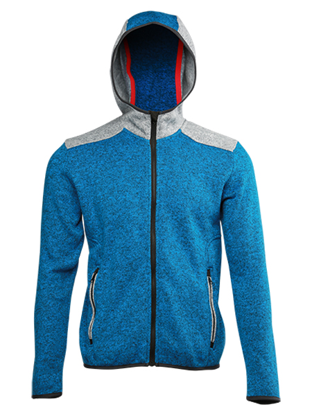 men's fleece jacket with hood