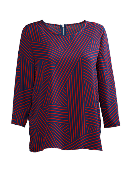 ladies long-sleeves blouse