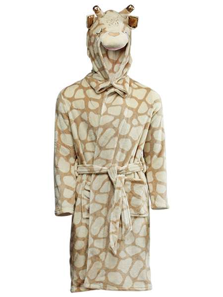 women's fleece sleeping robe